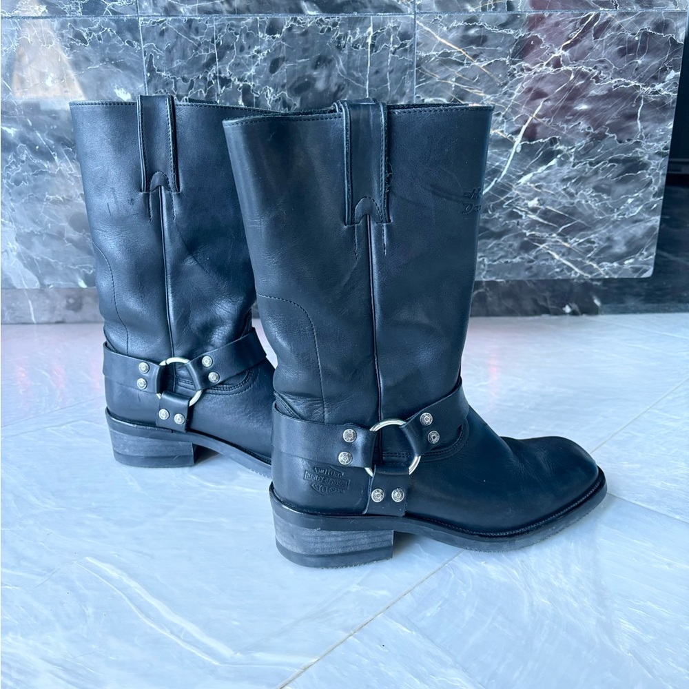 SOLD  Harley Davidson Motorcycle Harness Boots Women’s size 10